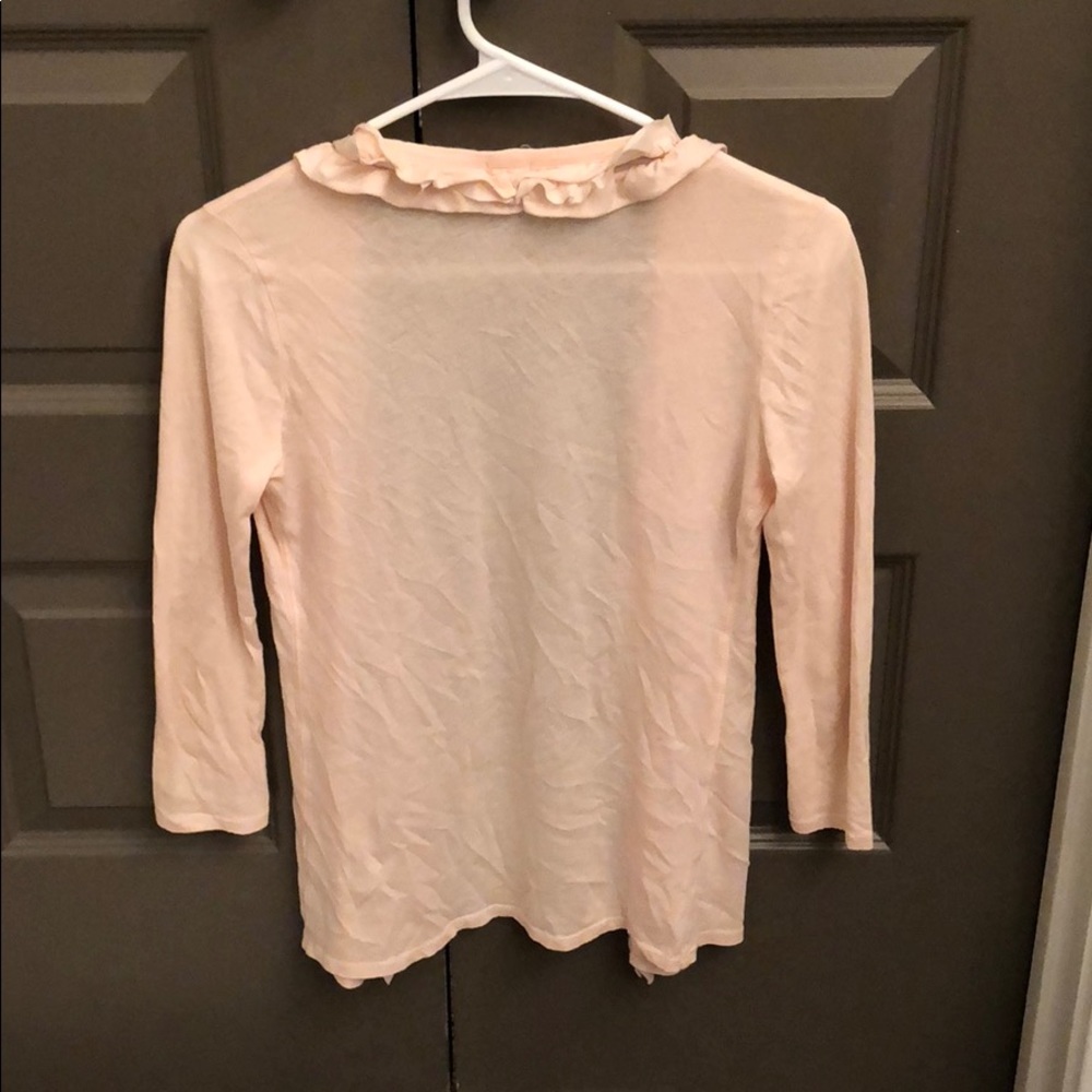 J Crew Ruffle Cardigan - Picture 2 of 2